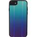 Coque iPhone SE 2022 / SE / 8 / 7 / 6S / 6 Rainbow dégradée Bleue