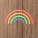 Enceinte Bluetooth® Néon Lumineuse + Charge sans fil Rainbow L
