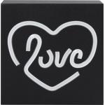 Enceinte Bluetooth® Néon Lumineuse Love Noir S
