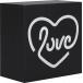 Enceinte Bluetooth® Néon Lumineuse Love Noir S