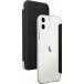 Folio iPhone 11 avec coque transparente Fonction Stand Noir