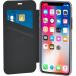 Folio iPhone 11 avec coque transparente Fonction Stand Noir