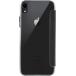 Folio iPhone 11 avec coque transparente Fonction Stand Noir