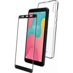Pack 2 en 1 Coque Wiko Y60 Souple Transparente + Prot&egrave;ge &eacute;cran 2.5D