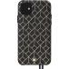 Coque iPhone 11 Saint Germain Cuir + Bandouli&egrave;re Noire