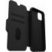 Folio renforc&eacute; iPhone 11 Pro Max Strada Cuir Noir