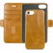 Folio Coque Magnétique iPhone SE 2022 / SE / 8 / 7 / 6S / 6 Lynge Cuir Fonction Stand Tan