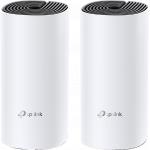 Kit of 2 Whole Home Mesh System WiFi AC1200Mbps  Dual Band + 2 Gigabit Ethernet RJ45 Ports - Deco M4 White