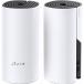 Kit de 2 Mesh Multi Room WiFi AC1200Mbps bi-bande + 2 ports Ethernet Gigabit RJ45 - Deco M4 Blanc