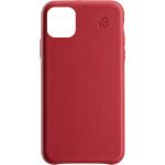 Coque iPhone 11 Premium Cuir Rouge