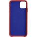 Coque iPhone 11 Premium Cuir Rouge
