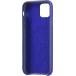 Coque iPhone 11 Premium Cuir Bleue