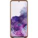 Coque Samsung Galaxy S20+ Premium Cuir Marron