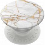 Support PopGrip Gen 2 Luxe Adh&eacute;sif Stand et Selfie Gold Lutz Marble
