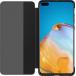 Folio Huawei P40 View Flip Cover avec fenêtre transparente Noir