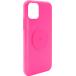 Coque iPhone 11 Icon Silicone Fuchsia Fluo