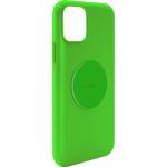 Coque iPhone 11 Icon Silicone Verte Fluo
