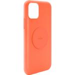 Coque iPhone 11 Icon Silicone Orange Fluo
