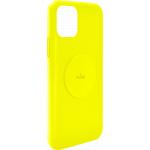 Coque iPhone 11 Icon Silicone Jaune Fluo