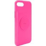 Coque iPhone SE 2022 / SE / 8 / 7 / 6S / 6 Icon Silicone Fuchsia Fluo