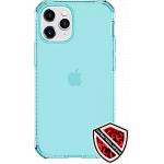 Coque renforcée iPhone 12 / 12 Pro Spectrum Clear 3m Transparente Bleu Clair