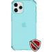 Coque renforcée iPhone 12 / 12 Pro Spectrum Clear 3m Transparente Bleu Clair