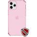 Coque renforcée iPhone 12 / 12 Pro Spectrum Clear 3m Transparente Rose Clair