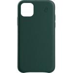 Coque iPhone 11 Premium Cuir Verte