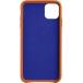 Coque iPhone 11 Premium Cuir Orange