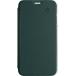 Folio iPhone SE 2022 / SE / 8 / 7 / 6S / 6 Premium dos Crystal Cuir Vert