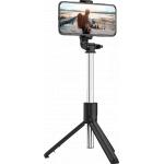 Selfie Stick Bluetooth® + mini tripod Black