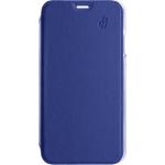 iPhone 12 / 12 Pro Folio Premium dos Crystal Leather Blue
