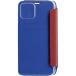 Folio iPhone 12 / 12 Pro Premium dos Crystal Cuir Rouge