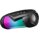 Enceinte Bluetooth® Party Mini 20W Etanche Lumineuse Noire