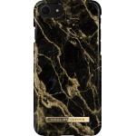 Coque iPhone SE 2022 / SE / 8 / 7 / 6S / 6 Fashion Motifs Golden Smoke Marble