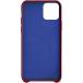 Coque iPhone 12 / 12 Pro Premium Cuir Rouge