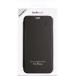 Folio iPhone 12 Pro Max Premium dos Crystal Cuir Noir