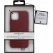 Coque iPhone 12 mini Elysée Cuir Bordeaux