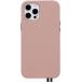 Coque iPhone 12 / 12 Pro Elysée Cuir Rose
