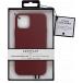 Coque iPhone 12 Pro Max Elysée Cuir Bordeaux