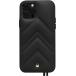 Coque iPhone 12 / 12 Pro Louvre Cuir Noire