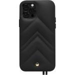Coque iPhone 12 Pro Max Louvre Cuir Noire