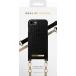 Coque Bandoulière iPhone SE 2022 / SE / 8 / 7 / 6S / 6 Jet black croco