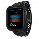 Bracelet Apple Watch 38-40-41mm Silicone 138 &agrave; 205mm 38-40-41mm Noir