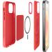Coque MagSafe iPhone 12 / 12 Pro SKYMAG Rouge