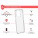 Coque renforcée iPhone 13 Pro LIFE 3m Transparente + Garantie à vie