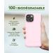 Coque iPhone 13 mini Natura Eco-con&ccedil;ue Baby Pink