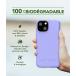 Coque iPhone 13 mini Natura Eco-con&ccedil;ue Lavande