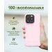 Coque iPhone 13 Pro Natura Eco-con&ccedil;ue Baby Pink