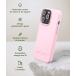 Coque iPhone 13 Pro Natura Eco-con&ccedil;ue Baby Pink